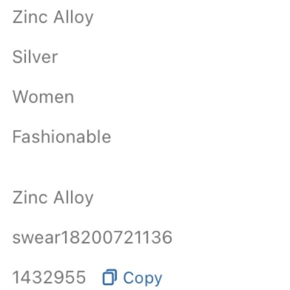 Infinity Cross Necklace Silver Plated - Picture 7 of 7